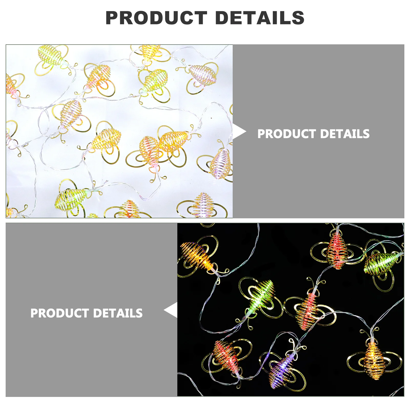 1 قطعة عيد الميلاد LED عسل النحل سلسلة أضواء في الهواء الطلق مصباح الحديقة سلسلة ضوء الزخرفية لمهرجان الحفلات ضوء الزخرفية