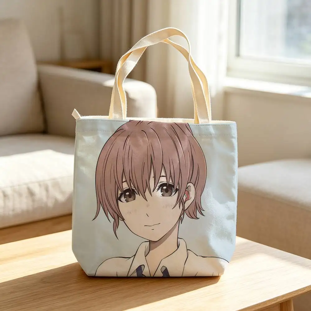 Kyoto Animation A Silent Voice  Storage Bags Waterproof Canvas bags suitable for going to class, shopping, gifts, and commuting