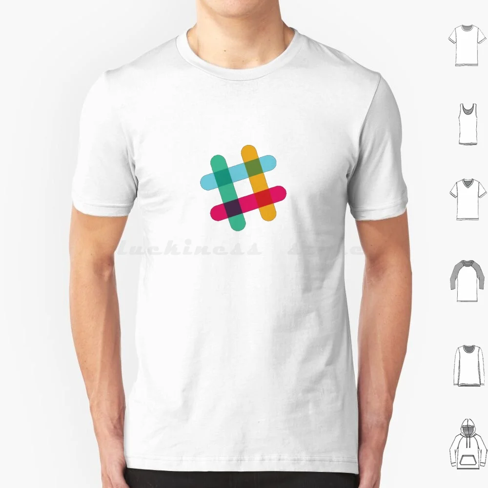 Slack T Shirt Cotton Men Women DIY Print Slack Cloud Cloud Based Dev Programming Programmer Chat Tools Development Code Coder