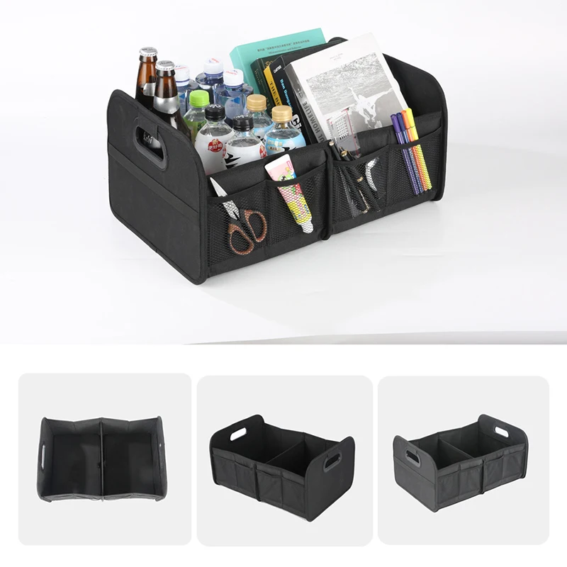 Collapsible Car Trunk Storage Box, Large Capacity, Super Resilient and Environmental Friendly