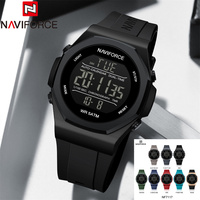 NAVIFORCE Digital Watch Men Military Sport Chronograph Wristwatch Date Week Waterproof Original Male Electronic LED Clock 7117