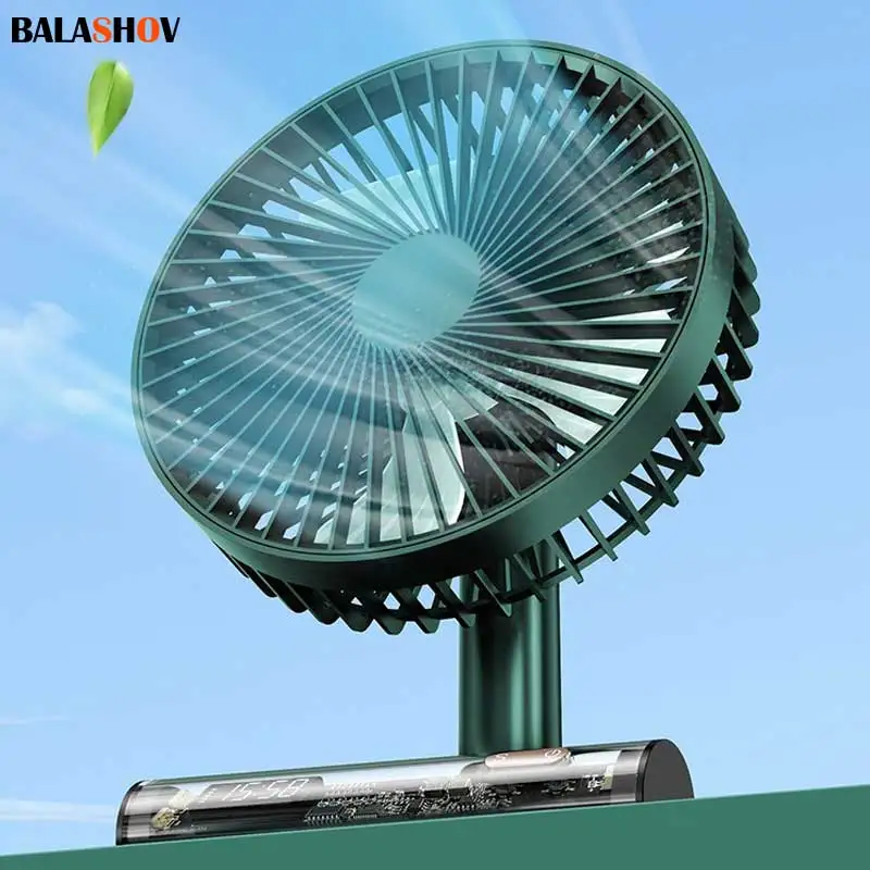 USB Electric Fan Quiet Small Fan USB Charging,Super Quiet Mini Table Fan Rotatable Head for Home Office Bedroom