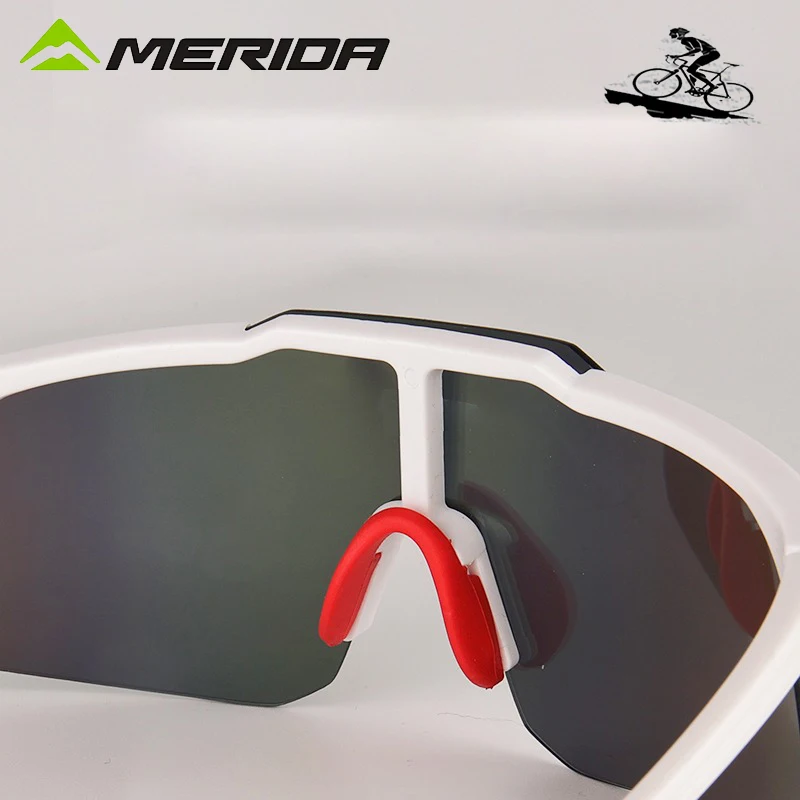 نظارات ميريدا لركوب الدراجات للنساء والرجال، نظارات رياضية UV400، نظارات ركوب الدراجات الجبلية، عدسات الطريق والدراجات الخارجية #5