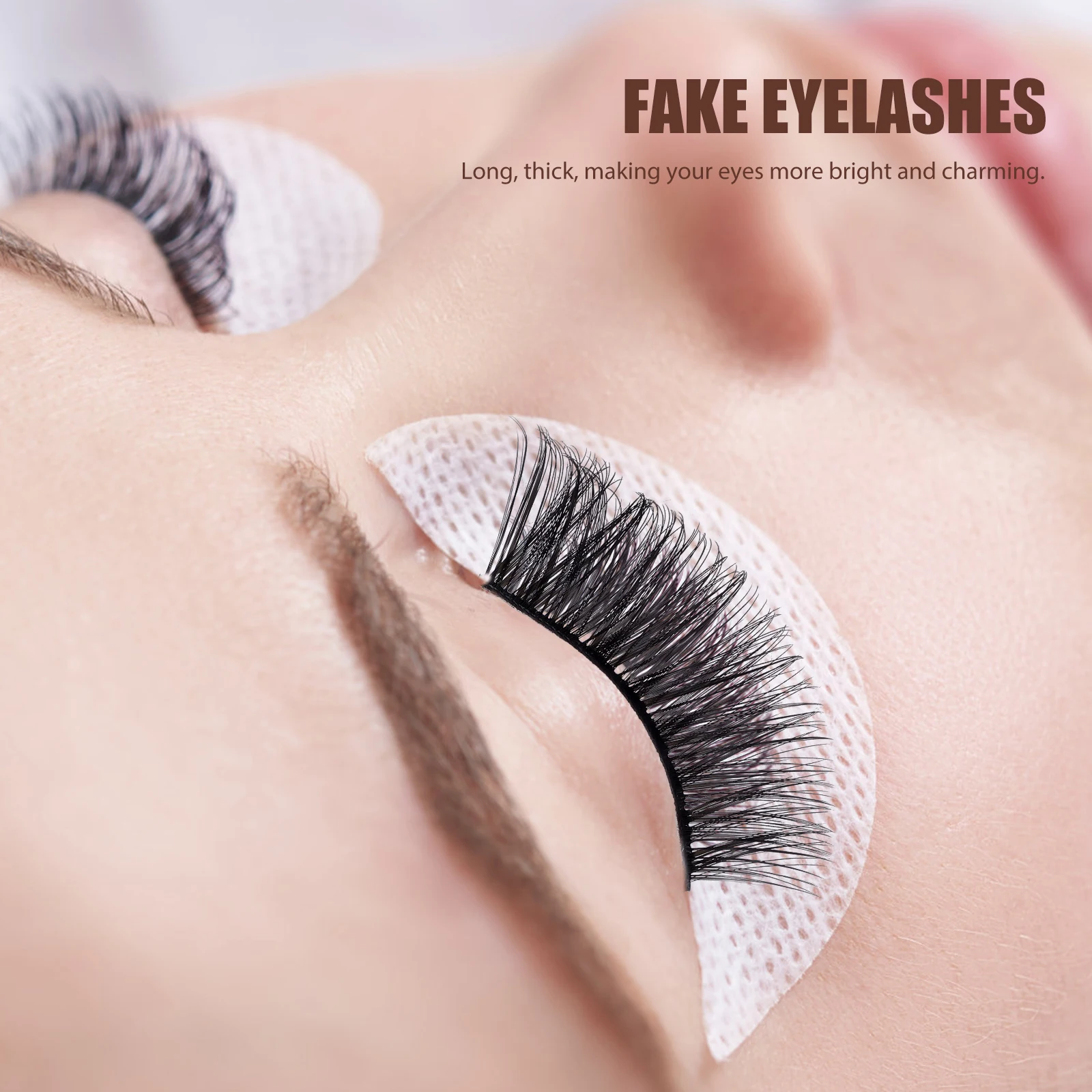 

5 Pair False Eyelashes Handmade Long Thick Natural Look Comfortable Wear Easy Remove Eye Makeup Accessories for Women Parties
