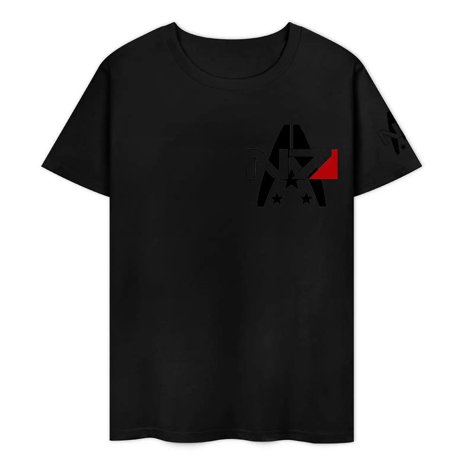 Harajuku Mass Effect N7 Alliance Tee Classic For Y T-shirt  Move Tshirt Premium Sarcastic Home USA Size