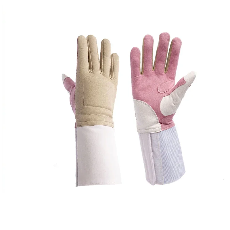 Fencing Washable Competition Gloves Three-Purpose Children Adult Flower Epee Wear Training Protective Gear Equipment