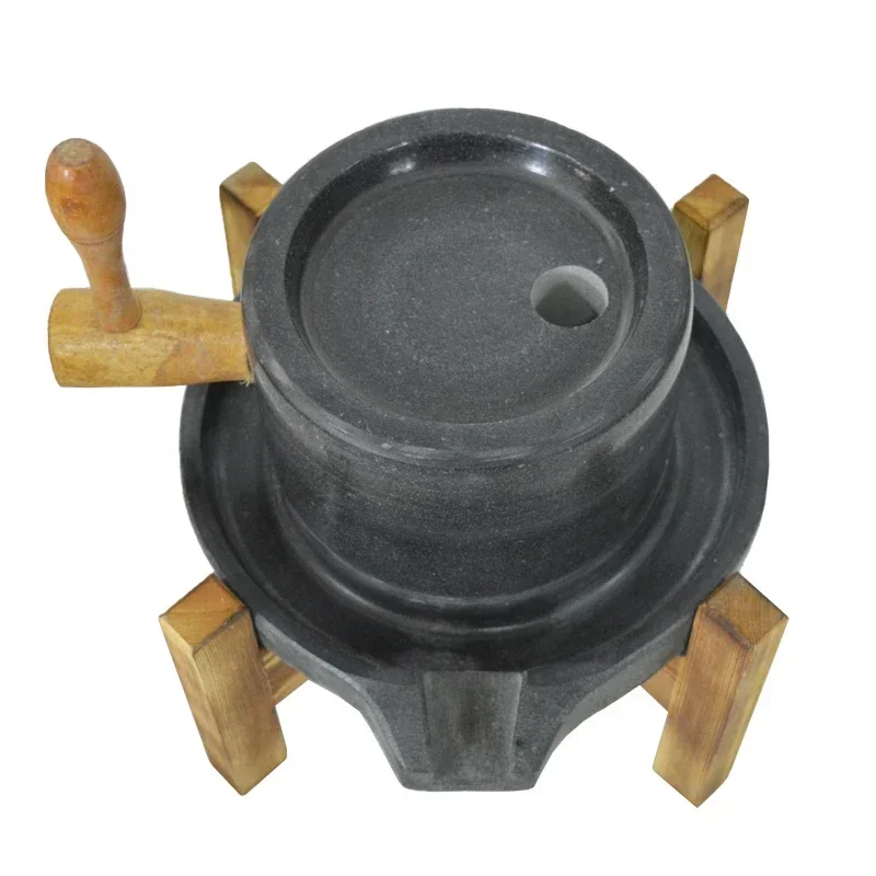 Portable 220V Family Stone Mil Stone Grinder Mill Soy Milk Hemp Material With O…