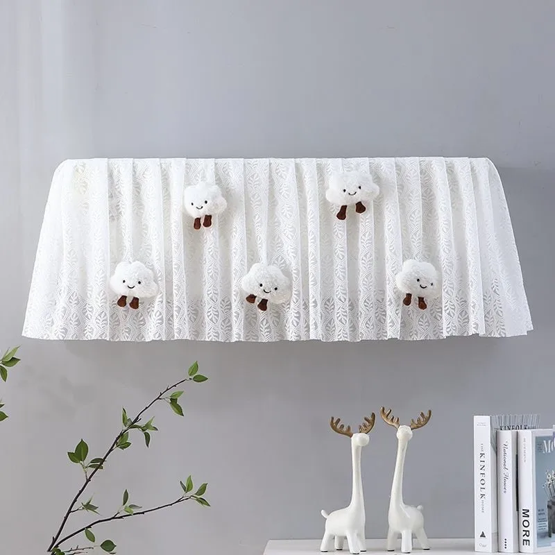 

Cartoon Household Air Conditioning Cover Hanging Dust Cover Fully Wrapped Hanging Dust Cover No Need Remove Dustproof Cover ZI57