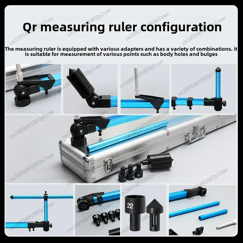 Beam Calibrator Parts Automotive 2D Measuring Rulers Gauges Sheet Metal Repair Body Frame Inspection Tools