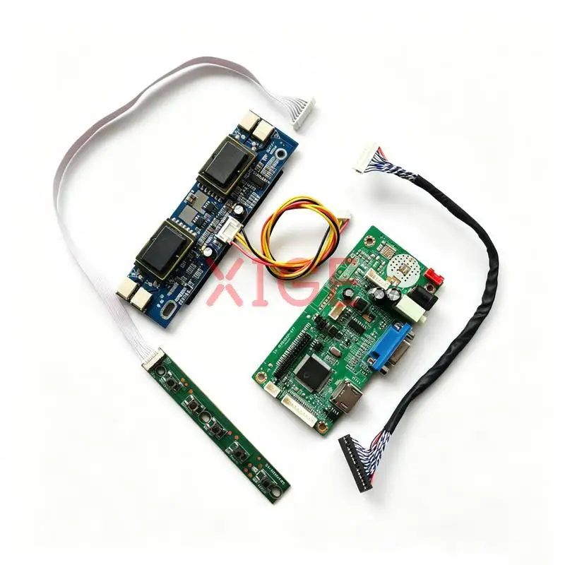 

For M170E4 CLAA170EA02 M170EN05 M170EN06 Monitor Controller Drive Board DIY Kit 1280*1024 1280x1024 4-CCFL HDMI+VGA LVDS 30-Pin