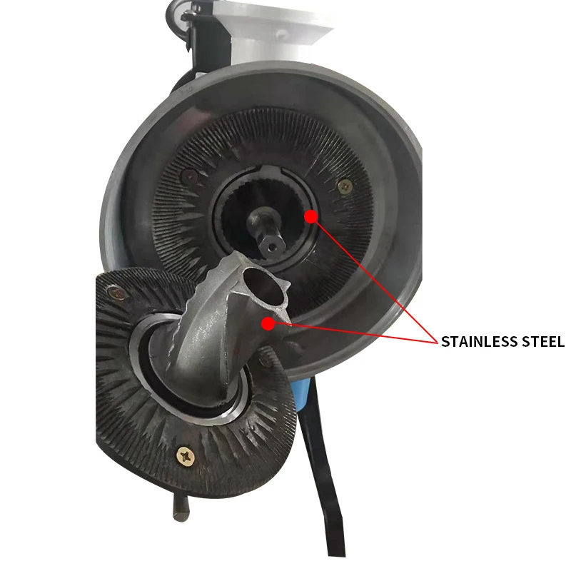 Фрезерный станок для сухого и влажного воздуха, бытовая мельница для порошка, мельница для арахисового соуса, головка из алюминиевого сплава, многофункциональная