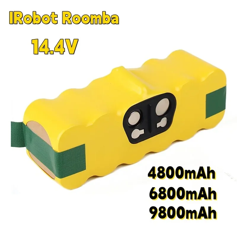 

New 14.4V 9800mAh Replacement NI-Mh Battery for iRobot Roomba 500 600 700 800 Series for roomba 880 760 530 555 560 581 620 650