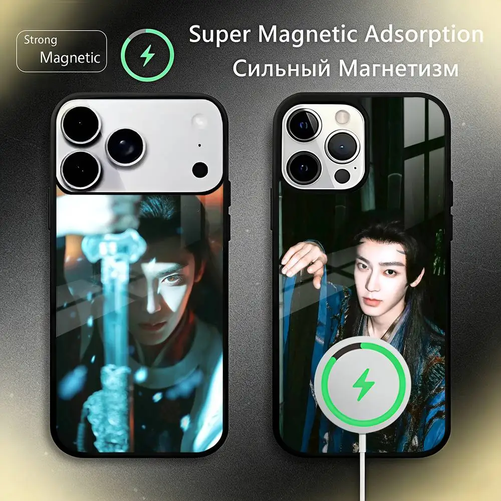 

Hou Minghao The Unclouded Soul The Glory Phone Case For iPhone17,16,15,14,13,12,11 Plus,Pro Max For Magsafe Wireless Charging