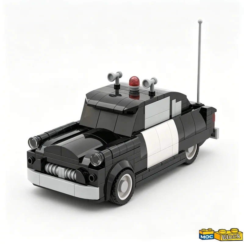 303 Parts Sheriff Building Blocks Model Assembly Educational Toy Customize Creative Collection Christmas Birthday Popular Gifts