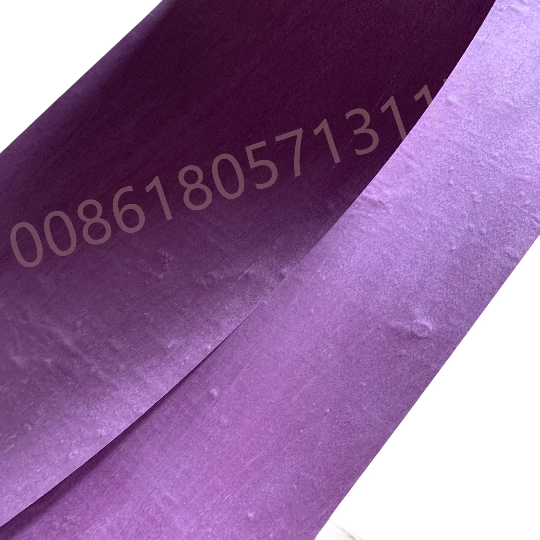 Natural Wood Veneer Stained Dyed Maple for Furniture about 0.4-0.5mm Purple