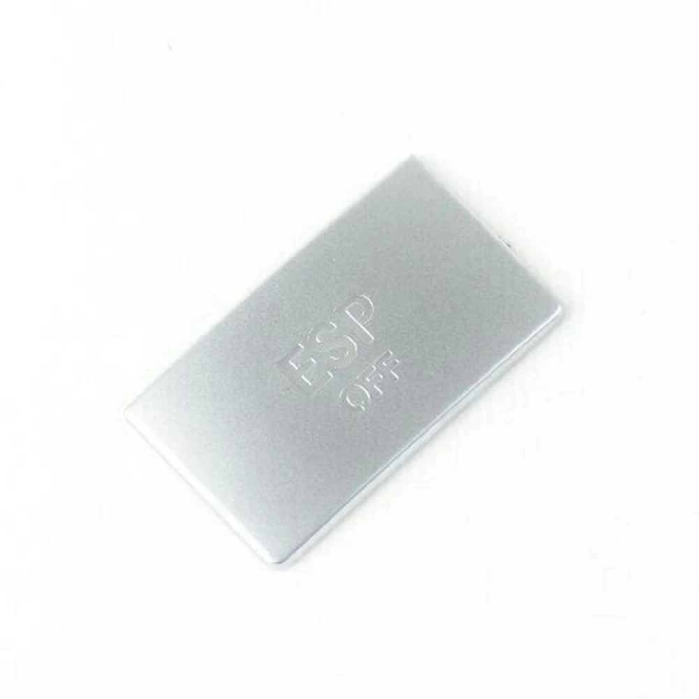 Car ESP Switch Button Stickers Trim For Mercedes Benz C Class W204 GLK X204 ABS Silver Interior