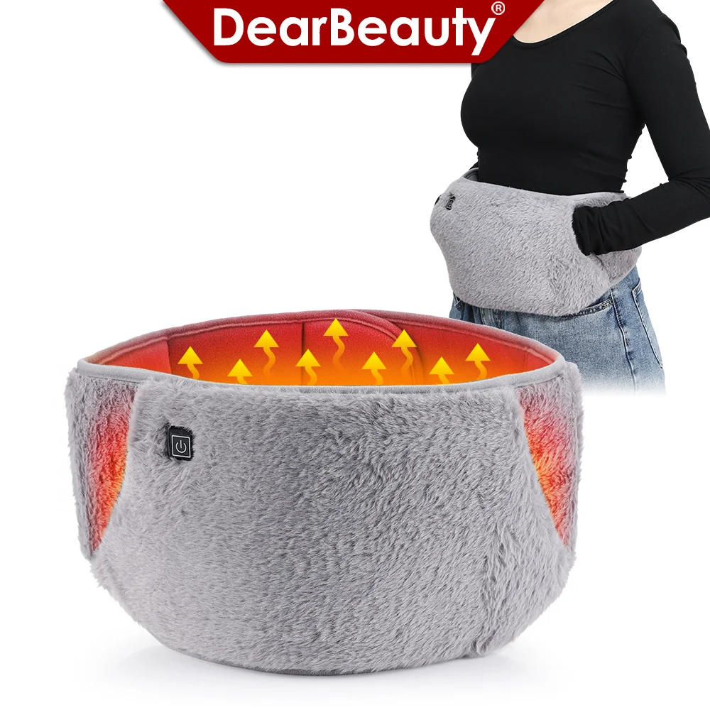 

3 Levels Electric Graphene Heating Pad Cold-Proof Uterine Belt Cold-Proof Hand Waist Warming Pad USB Recharging Abdominal Warmer