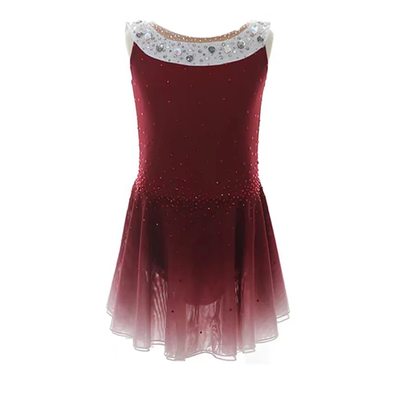 Flower Carriage Ice DressCustom High-End Satin Lace Ballet Dance Costume for Women Professional Stage Performance