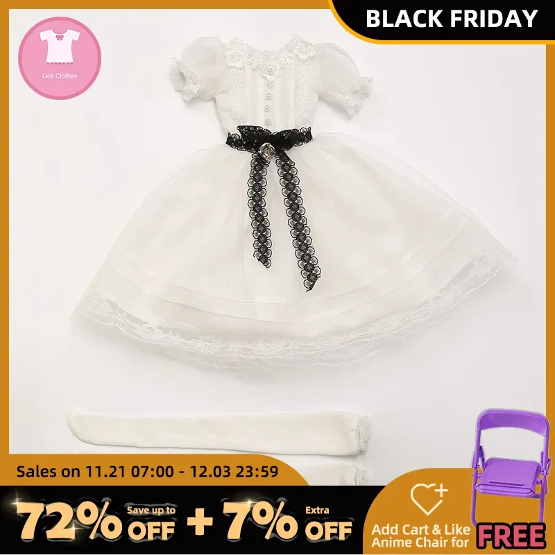 Doll BJD Clothes 1/4 Minifee Cute Dress Beautiful Doll Clothes For MNF Girl Body Doll Accessories Fairyland