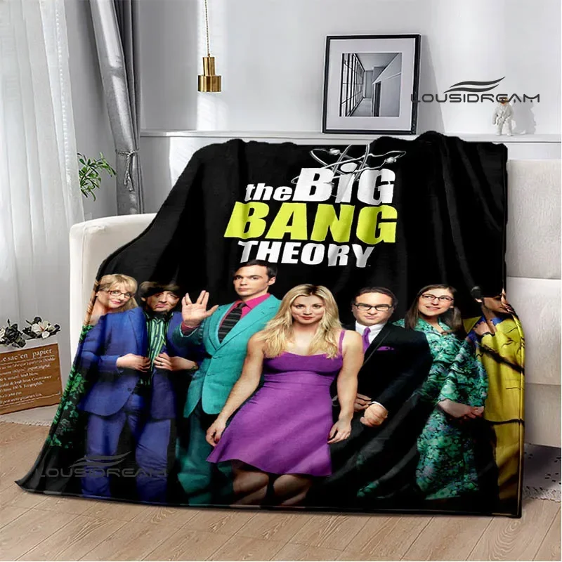 The Big Bang Theory blanket children warm blanket flannel soft and comfortable home travel bed blankets birthday gift