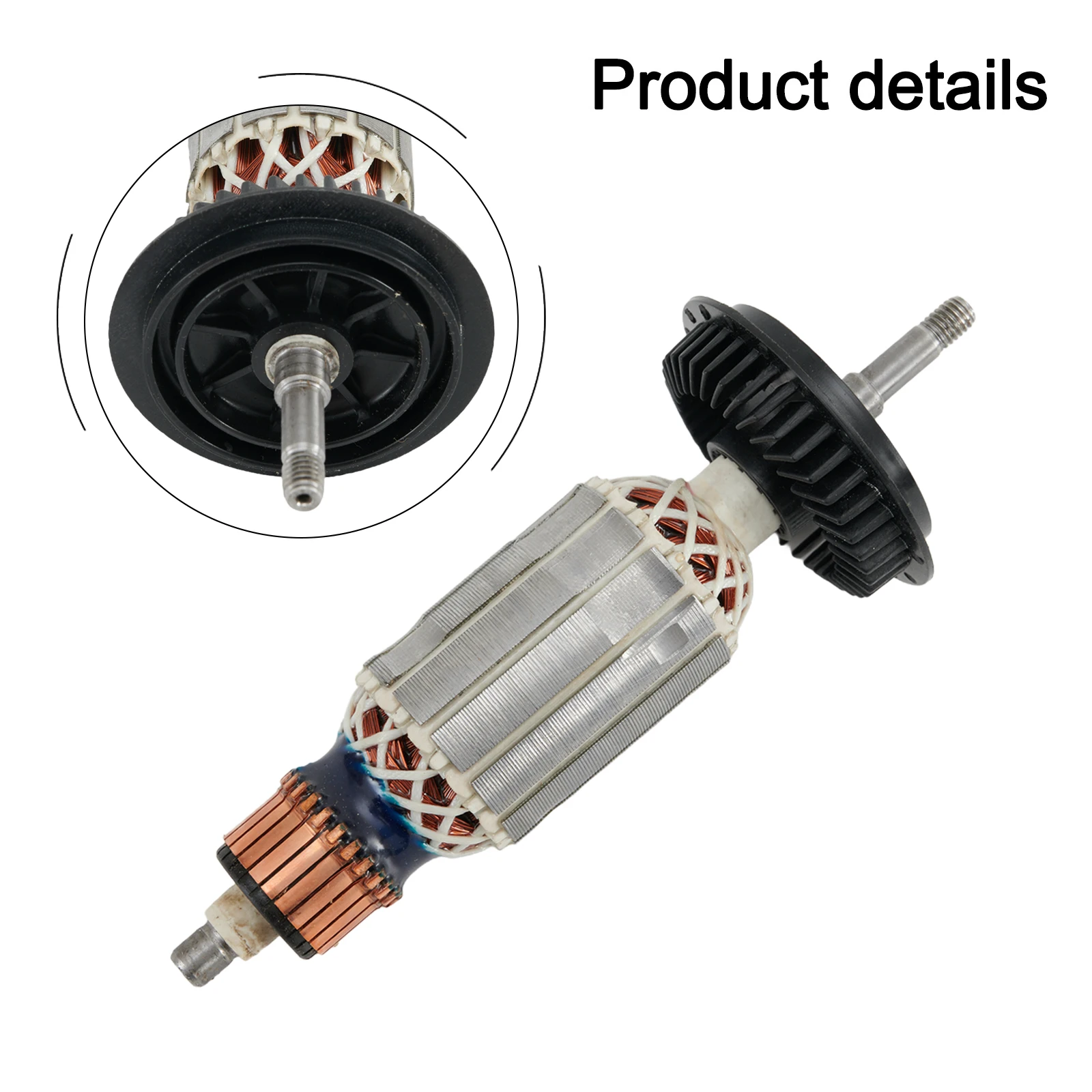 For DIY Projects Total Length 160mm ROTOR Anchor For Bosch Angle Grinder Motor Components Easy Installation Length 160mm