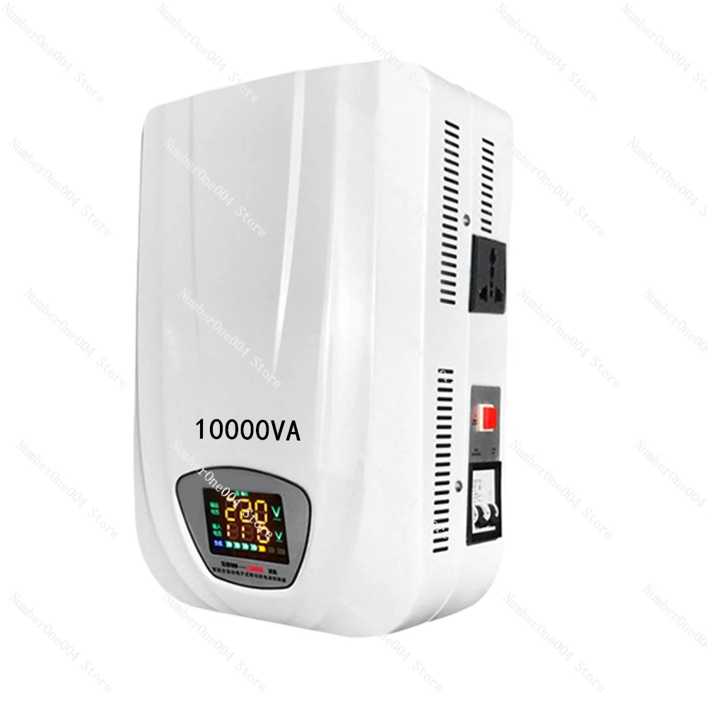 Applicable to 10000w wall mounted servo motor 110/220v automatic voltage stabilizer regulator for home use