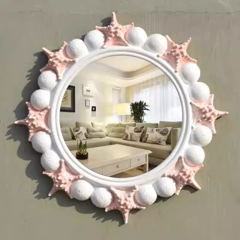 Office Nordic Elegant Hotel Decorative Mirrors Unique Economic Decorative Mirrors Exquisite Retro Espelho Parede Room Decoration