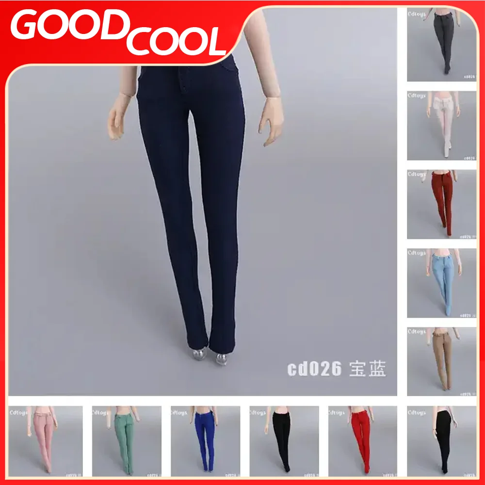 In Stock cdtoys cd026 1/6 Scale Female Soldier Charm Tight Pencil Pants Clothes Model For 12 inch tbl Action Figure Body