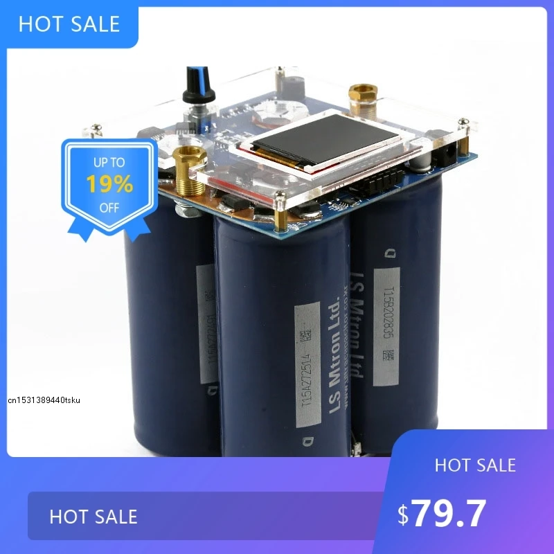 

0805 Lithium Battery Spot Welder, Farad Capacitor Butt Welder Household Welding Double Pulse Adjustable High Power Sp0320