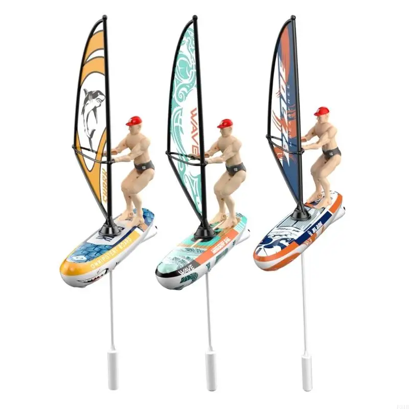 

Exquisite Boat Model Boat Toy Sailboats Remote Control Boat for Boys Birthday Gifts Steering Model Ship Model P31B