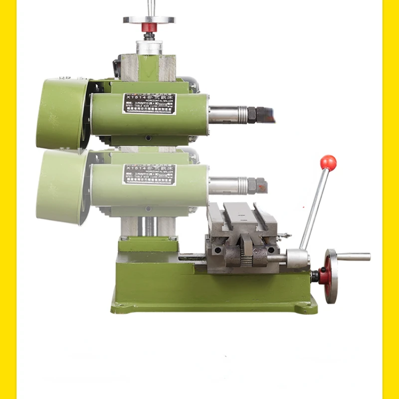 

1514 Simple small horizontal milling machine Groove milling Bedroom small horizontal milling table Miniature small surface