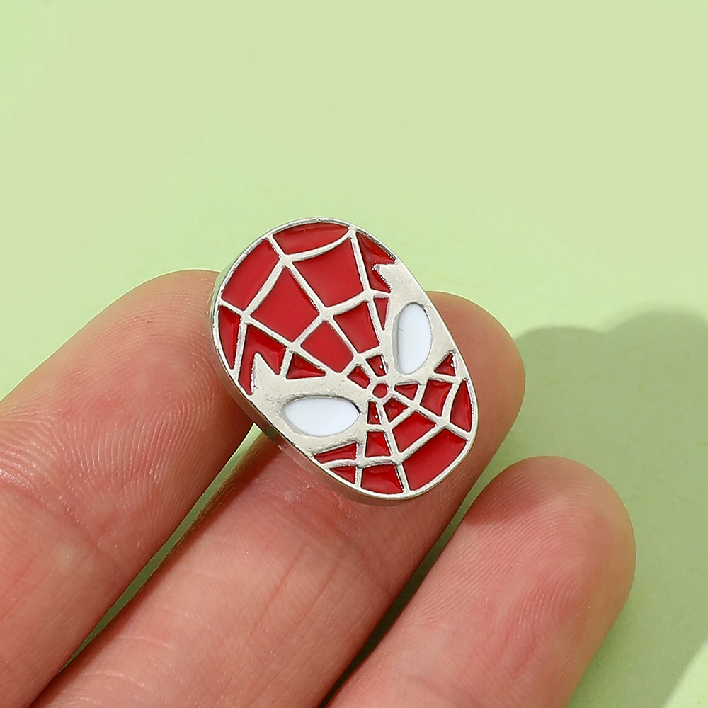 

Брошь-рубашка с изображением Человека-паука, эмалированные булавки, металлические броши для мужчин, значок для мальчиков, аксессуары Metalicos Brosche