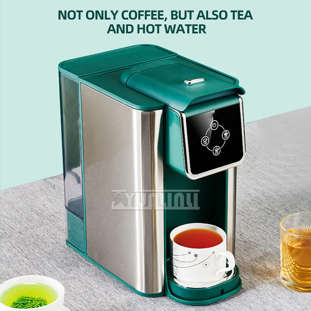 Household 3-in-1 Coffee Maker Automatic Capsule Coffee Machine Intelligent Cafeteira Capsula Drip Coffee Machine