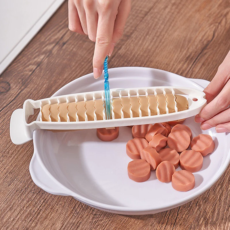 Coupe-banane en plastique, outils pour fruits et légumes, machine à salade, outils de cuisine, couteaux à fruits, Gadgets de cuisine, accessoires de cuisine
