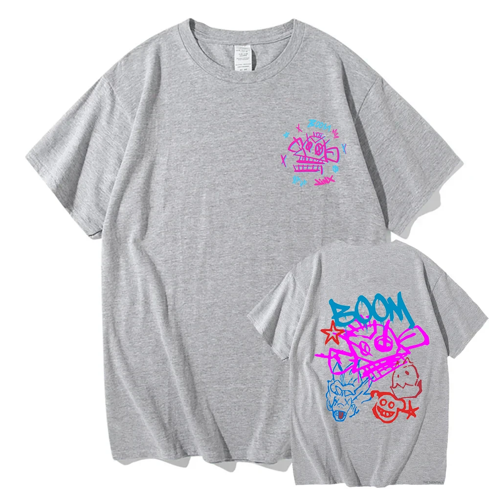 تي شيرت Jinx Arcane Monkey تي شيرت أنيمي كوسبلاي للنساء والرجال للجنسين الجرونج جمالي بأكمام قصيرة 100% قطن مطبوع ملابس صيفية #5