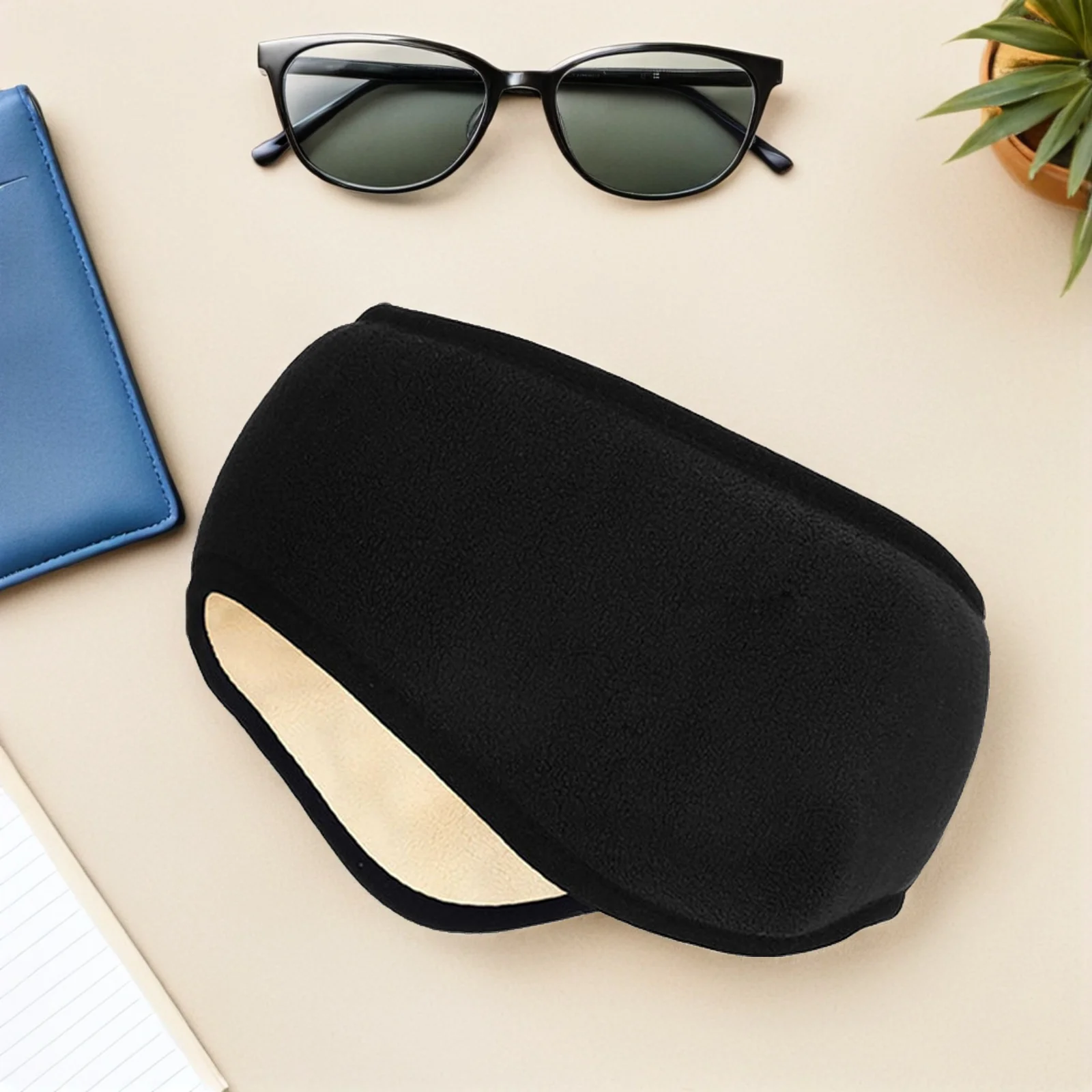 2 قطعة الحد من الضوضاء غطاء للأذنين النوم الدافئة لينة الأذن يغطي الشتاء تدفئة الأذن مريحة للنوم غطاء للأذنين للنساء #5