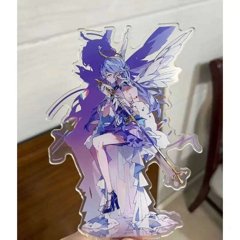 2025 New Honkai: Star Rail Robin Anime Figure Acrylic Stand Cartoon Action Decoration Cosplay Model Plate Small Desktop Toy Gift