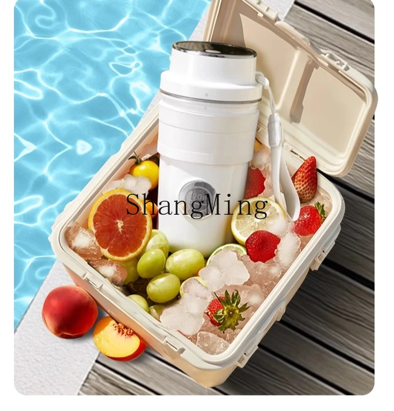 ZYY المحمولة الصغيرة المنزلية متعددة الوظائف التبريد الكهربائية سحق آلة ميلك شيك عصير الثلج