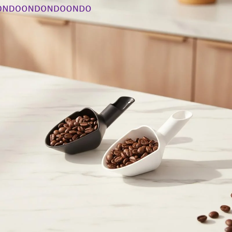 1Pcs Funnel Type Espresso Powder Shovel Coffee Bean Weighing Spoon Dispensing Tray Suit For Coffee Loose Tea Weighing
