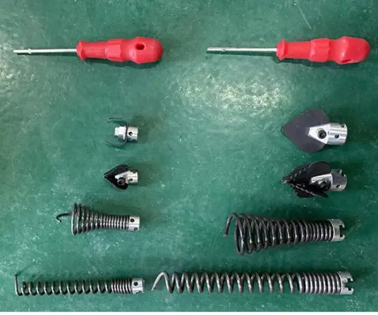 2027 Electric Sewer Cleaning Machine with 15m Spring Toilet Drain Dredger Pipe Dredging Tool for Plumbing