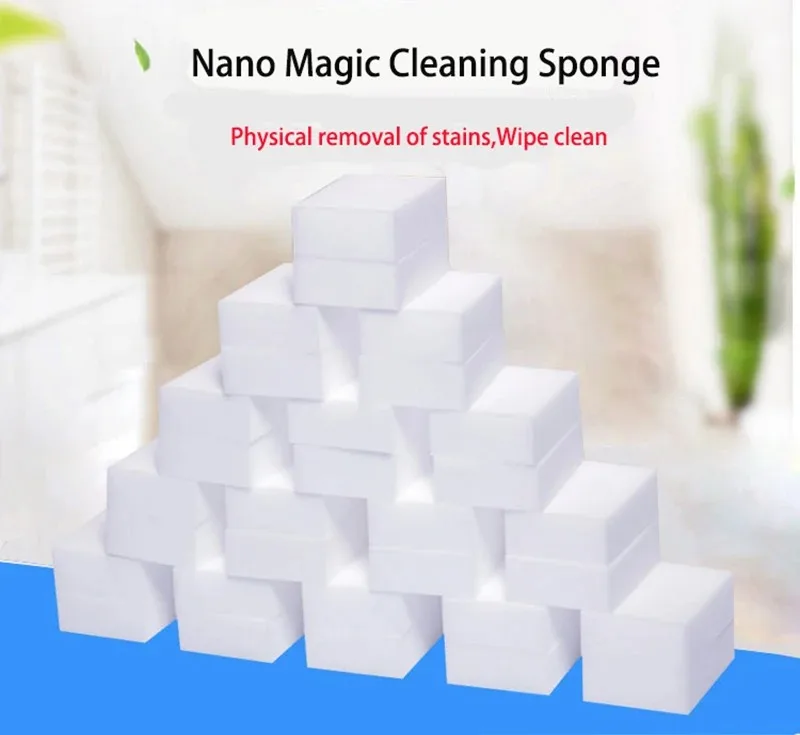 20/50/100 Pcs/lot Melamine Sponge Magic Sponge Convenient Eraser Itchen Office Melamine Cleaner Cleaning Sponge 100X60X20MM