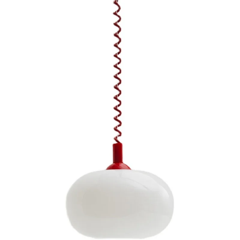 

Vintage glass chandelier, bedside dining room, bar, hotel simple, modern art, lifting chandelier