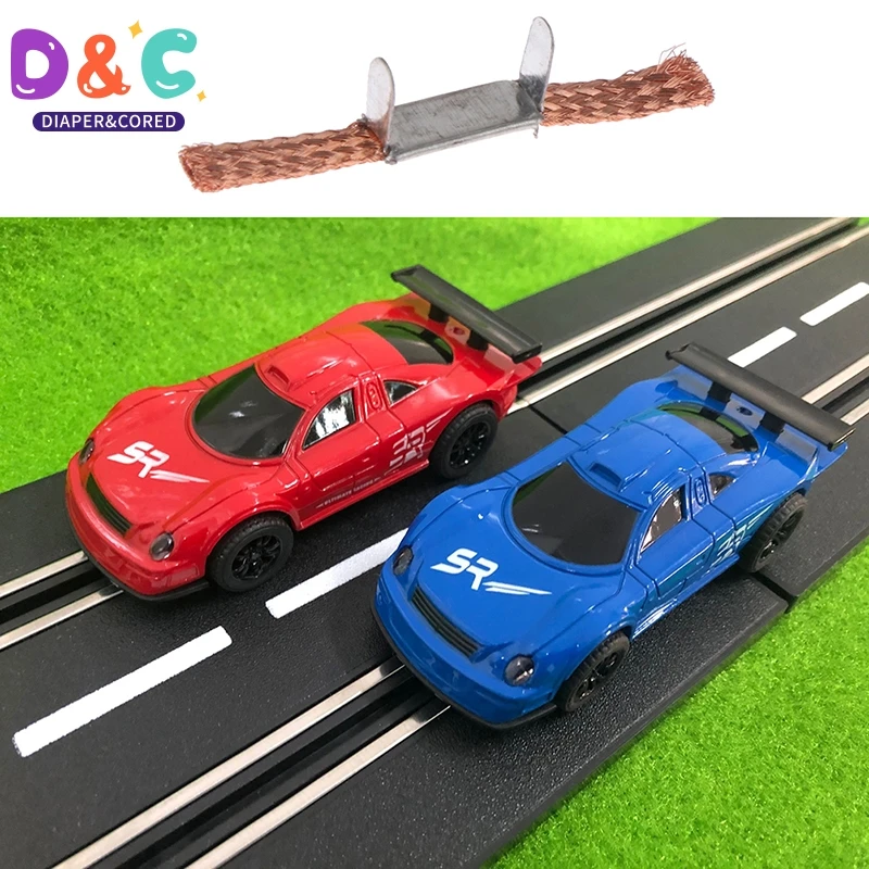 Electric Scalextric Car Slot Racing 1/43 Motor Electric Brush Guide Column Guardrail Accesorios For Track Car