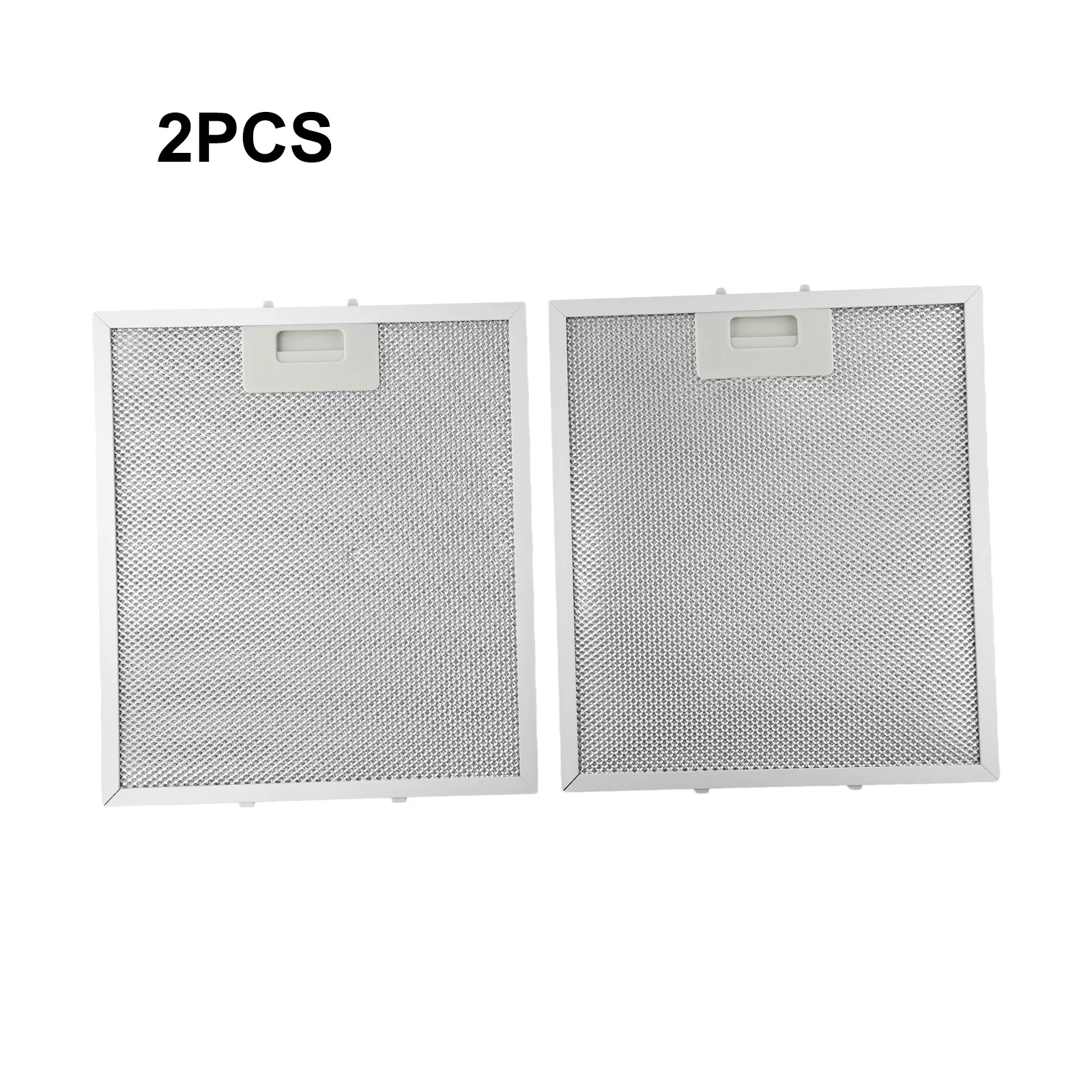 2pcs Metal Mesh Extractor Filter For Cooker Hood 305 X 267 X 9mm Aluminum Vent Filter Compatible With Standard Kitchen Hoods