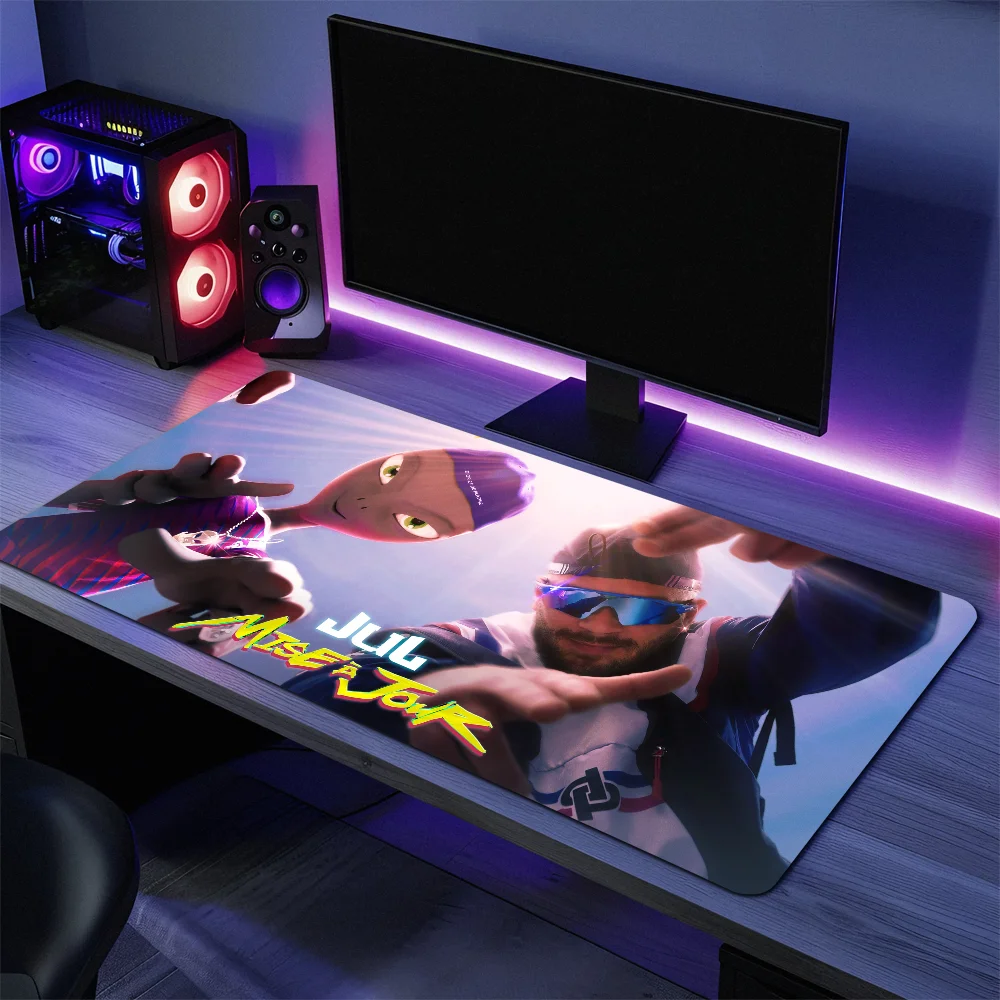 Rapper Jul Mise A Jour S Alas Mouse Alas Meja Besar Keyboard Ergonomis Kantor Permainan Karet PC Anti-selip Anti-fray Kustom Rumah P Terbaik