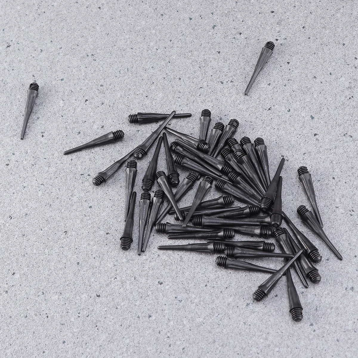 

50Pcs Durable PVC Dart Tips Anti-Slip Locking Hole Design Easy Install Replace Worn Out Accessories Tip Tip Point