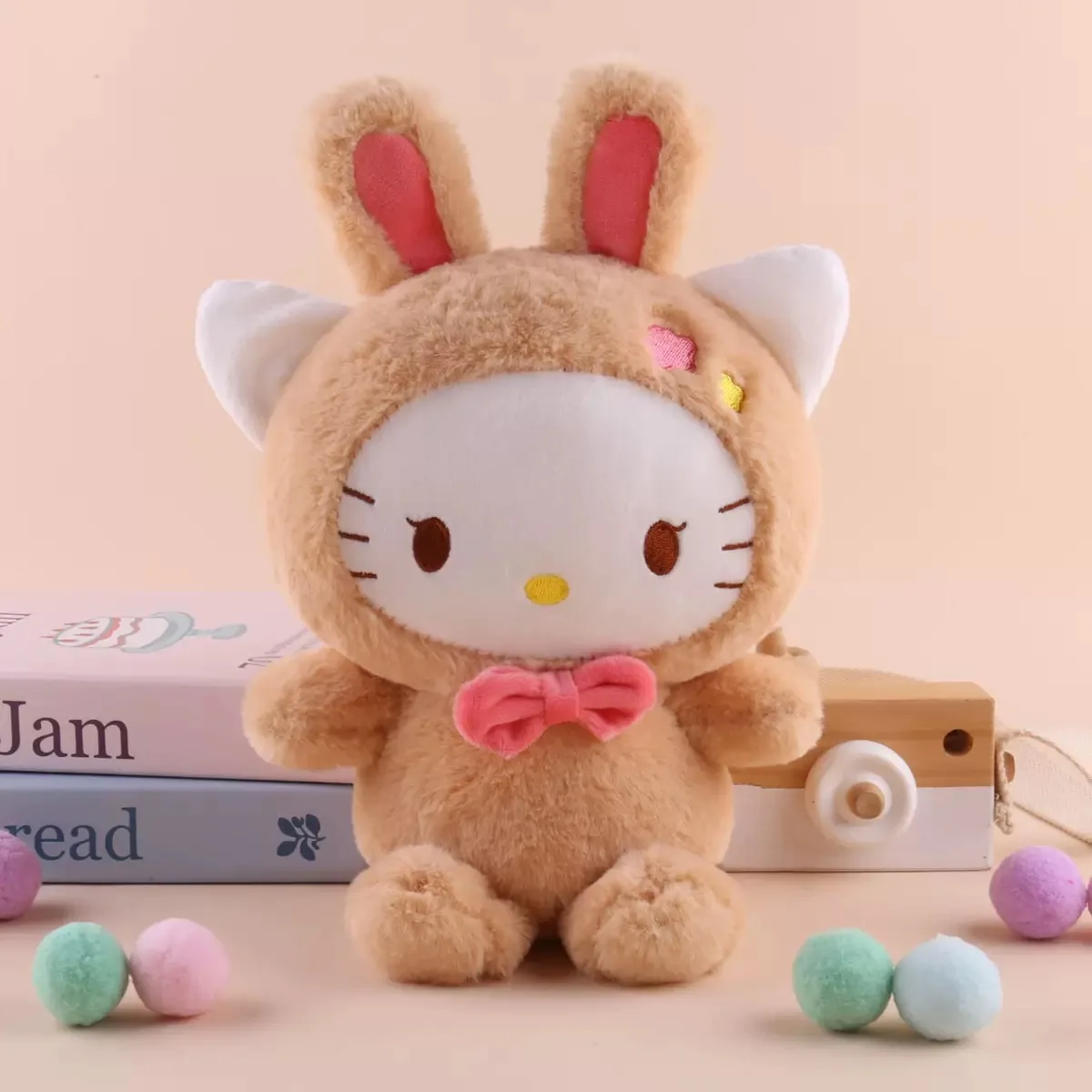 HOT Sanrio Hello Kitty Kuromi Pillow KT Plush Toy Girls Soft Stuffed Animal Toys Heart My Melody Cinnamoroll Stuff Doll Gifts/