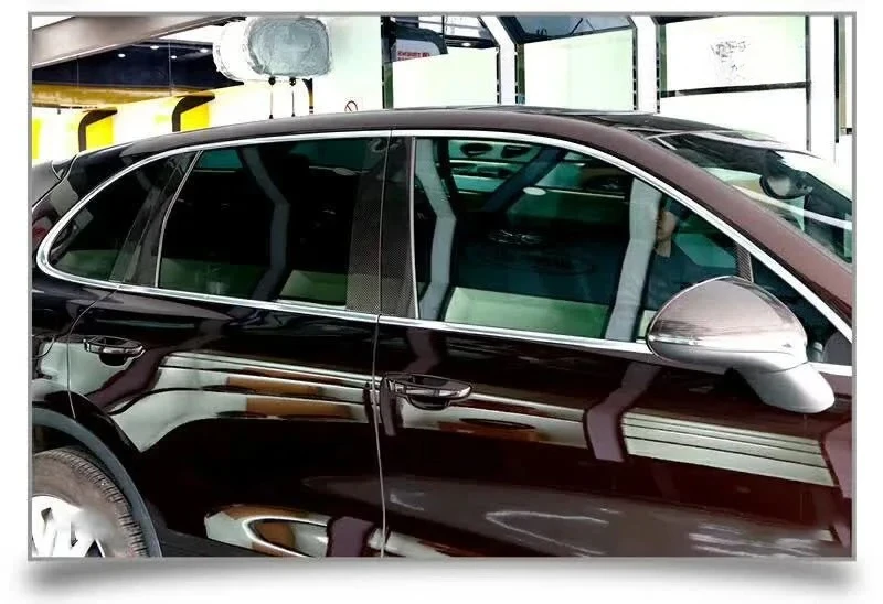 

Для Porsche Cayenne сухая внешняя модификация средней колонны из углеродного волокна, модификация отделки C-стойки окна, комплекты кузова