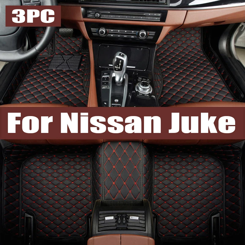 

Custom TPE Car Floor Mats For Nissan Juke 2011 2012 2013 2014 2015 2016 2017 2018 trunk mat Interior Carpets Car Mats