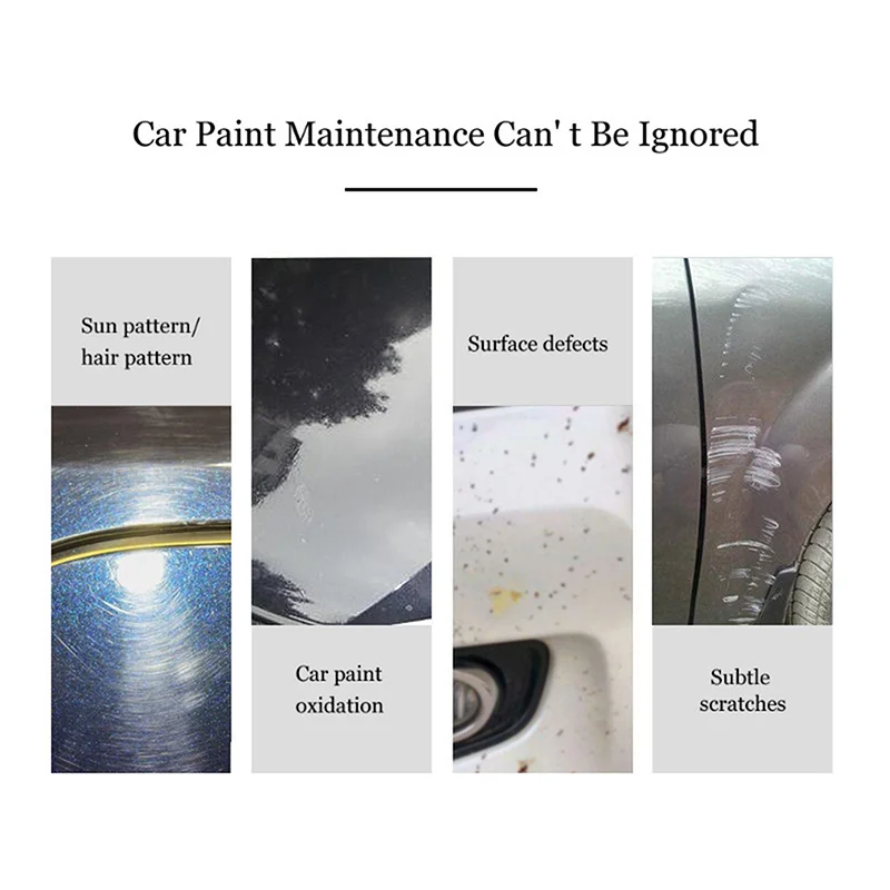 50ml Car Scratch Remover Wax Polishing Compound Auto Wheel Hub Rust Cleaning Agent V-Vaxy Car Scratch Repair Polishing Wax